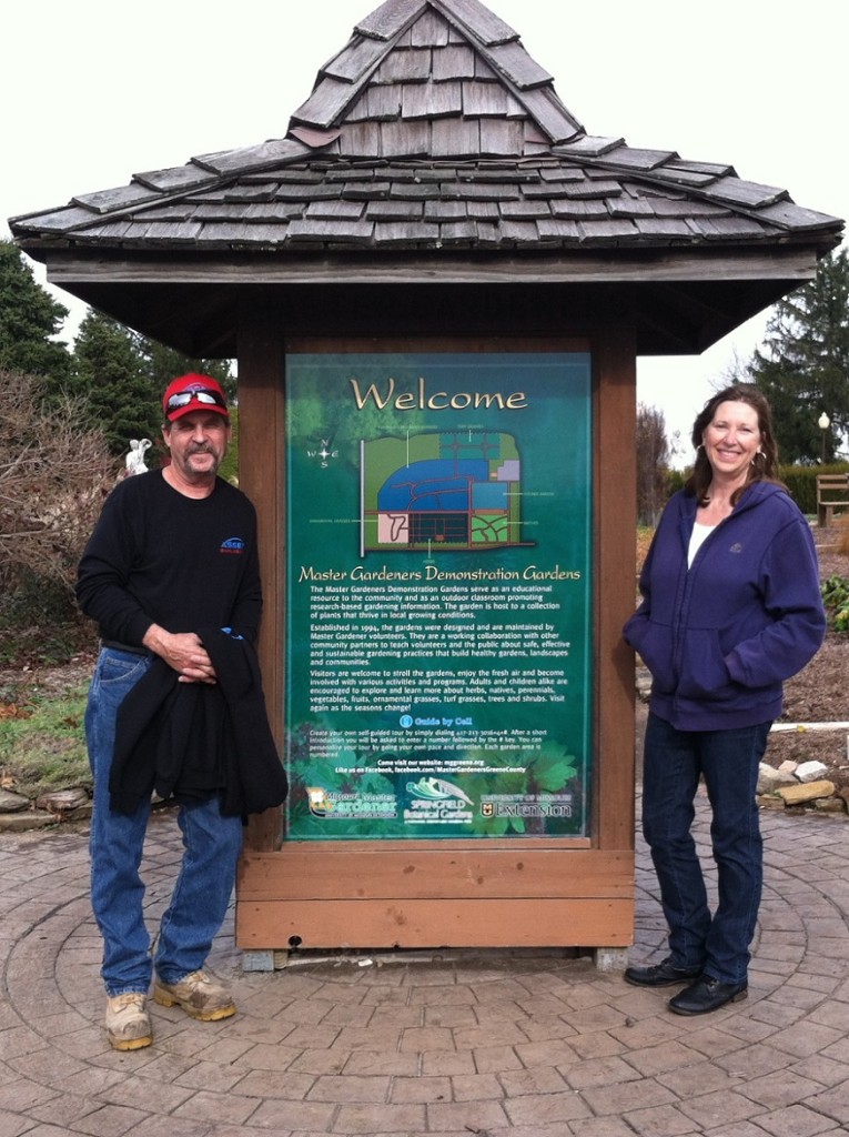 New Demonstration Garden Kiosk